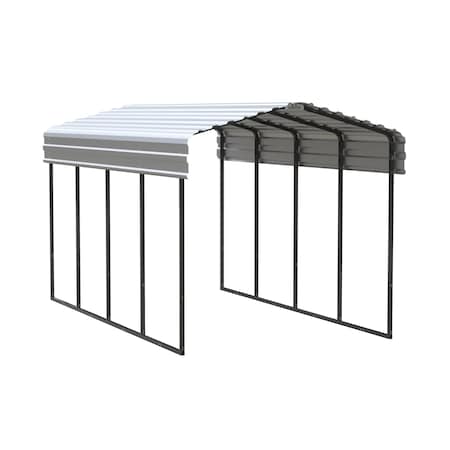 Arrow Storage Products Carport, 10 ft. x 20 ft. x 9 ft. Eggshell CPH102009